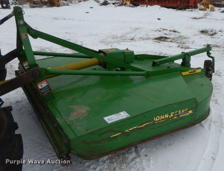 image for item DF6350 John Deere MX7 rotary mower