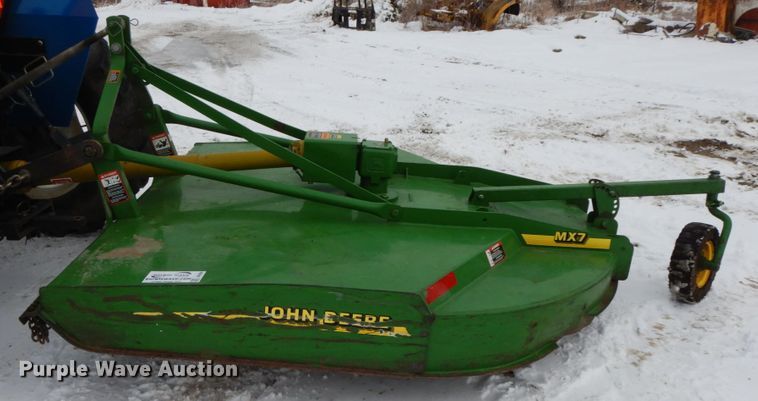 image for item DF6350 John Deere MX7 rotary mower