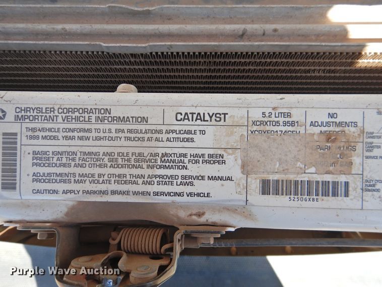 image for item DG1486 1999 Dodge Ram 1500  pickup truck