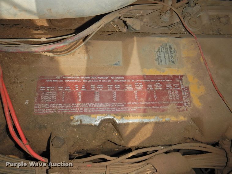 image for item DG1488 1993 Chevrolet Kodiak  refuse truck