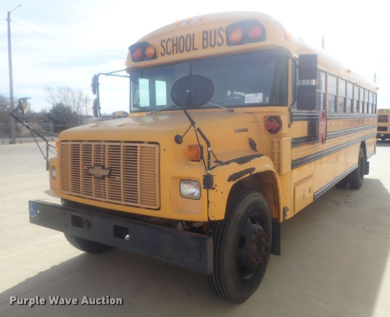 image for item DG2981 1997 Chevrolet Blue Bird  school bus
