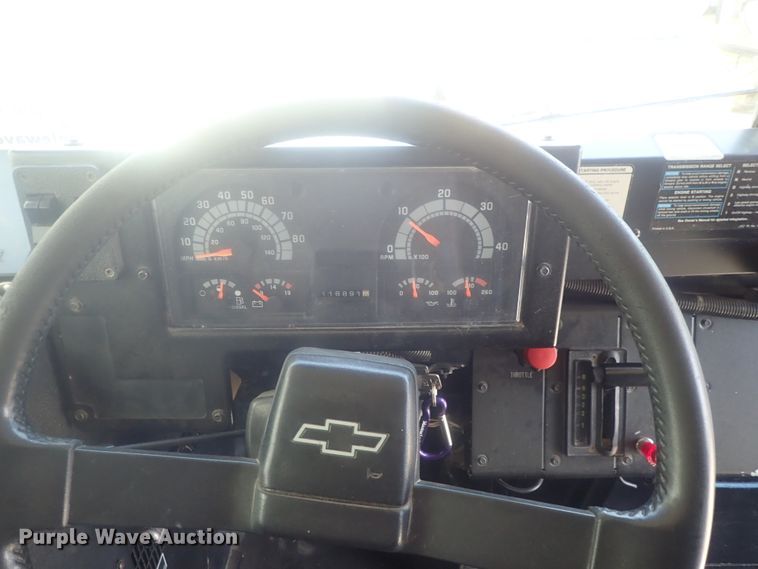 image for item DG2981 1997 Chevrolet Blue Bird  school bus