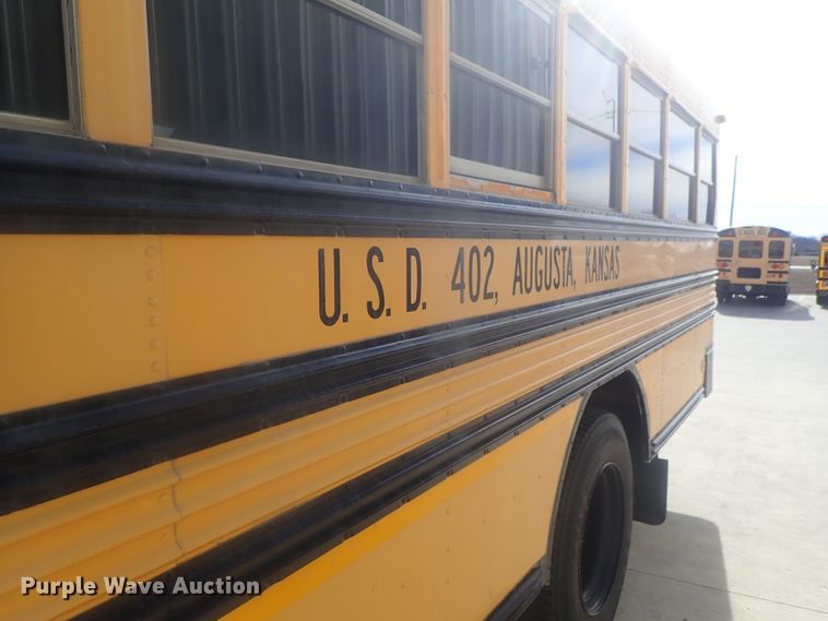 image for item DG2981 1997 Chevrolet Blue Bird  school bus