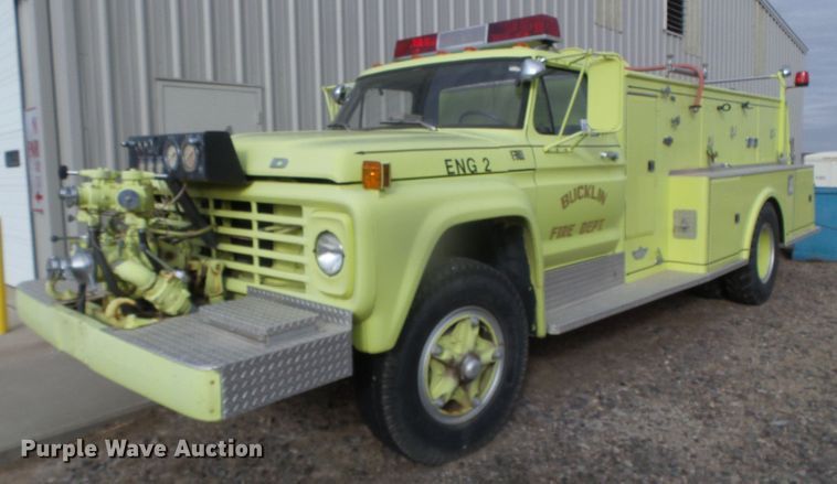 image for item DG8442 1978 Ford F700  pumper fire truck