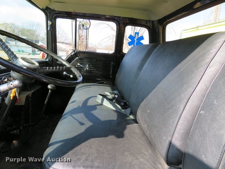 image for item DH0657 1981 Ford C800  pumper fire truck