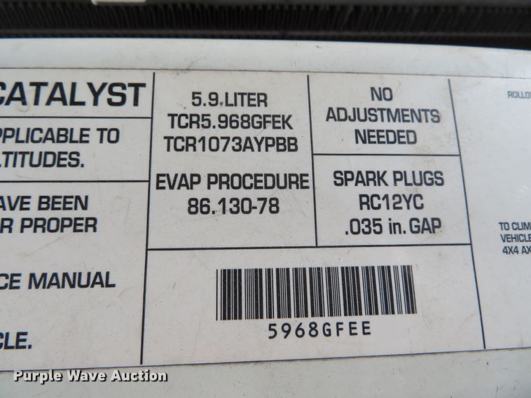 image for item DH0664 1996 Dodge Ram 1500  Club Cab pickup truck