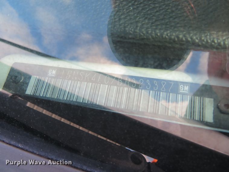 image for item DH0665 2011 Chevrolet Tahoe  SUV