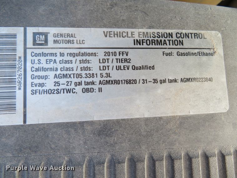 image for item DH0666 2010 Chevrolet Tahoe  SUV