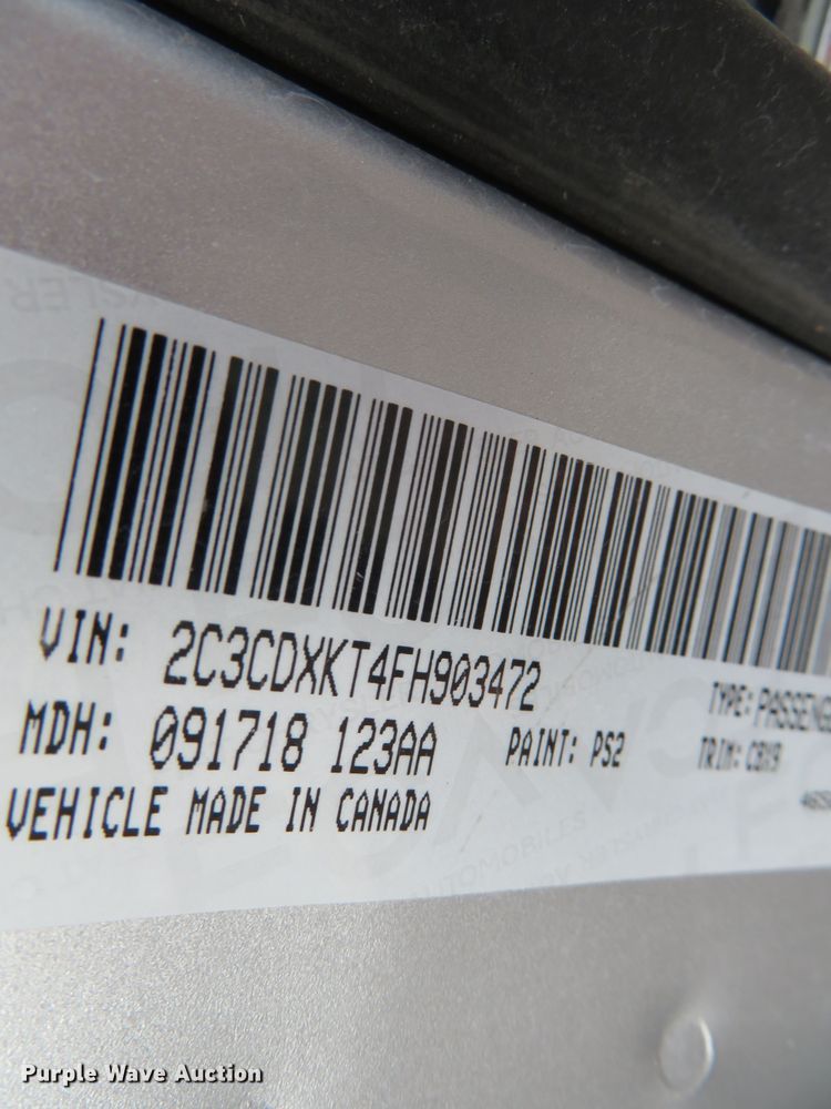 image for item DH0667 2015 Dodge Charger Police