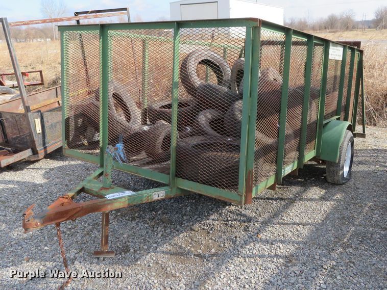 image for item DH0670 2002 Trailer Express 61/2-12 utility trailer