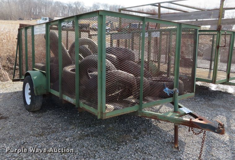 image for item DH0670 2002 Trailer Express 61/2-12 utility trailer