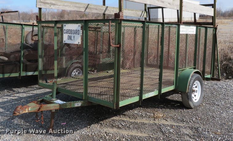 image for item DH0671 2001 Trailer Express 61/2-12 utility trailer