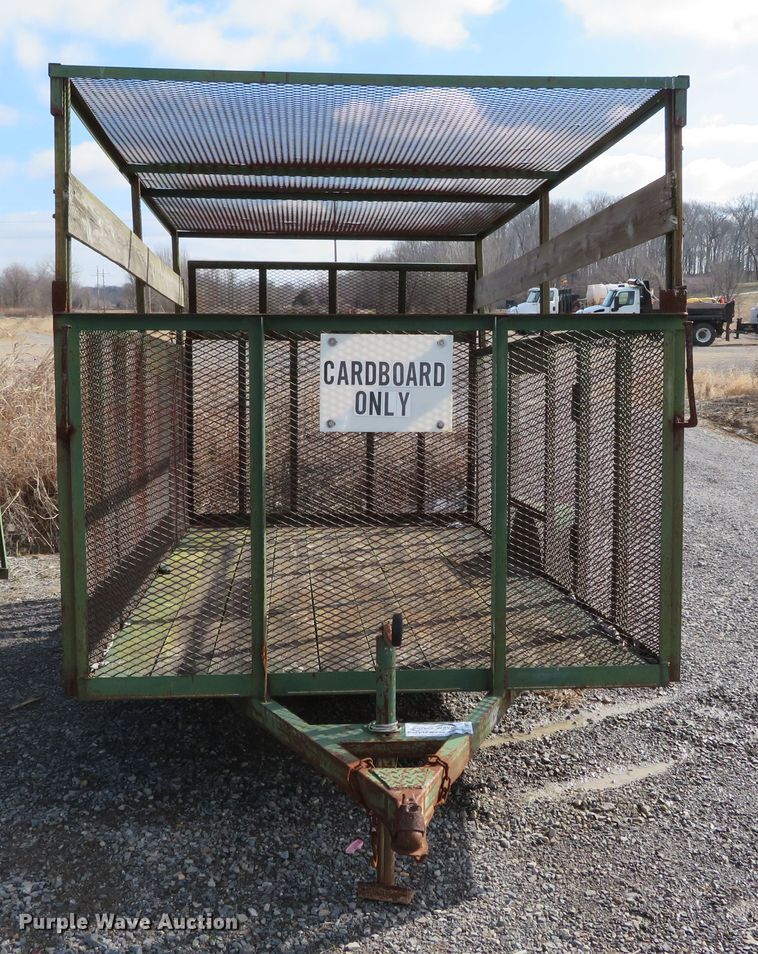 image for item DH0671 2001 Trailer Express 61/2-12 utility trailer