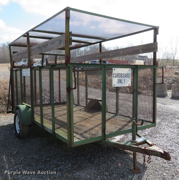 image for item DH0671 2001 Trailer Express 61/2-12 utility trailer