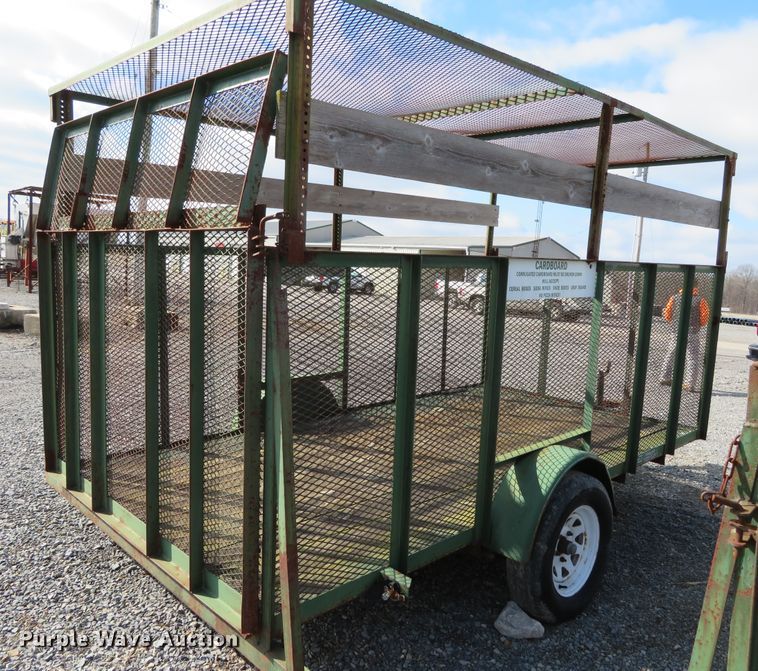 image for item DH0671 2001 Trailer Express 61/2-12 utility trailer