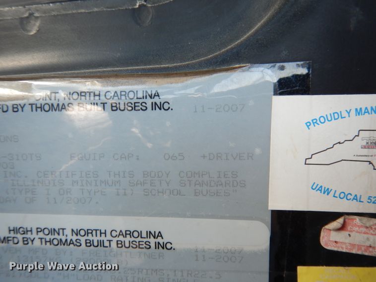 image for item DJ2813 2009 Thomas  school bus