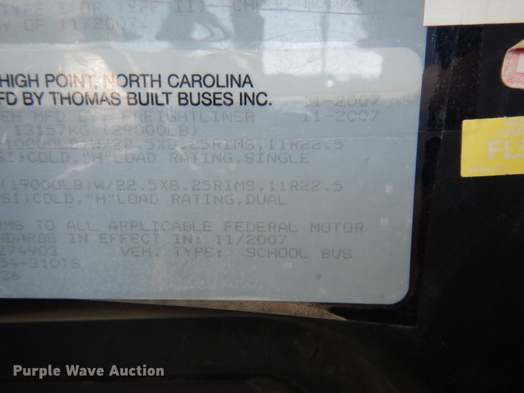 image for item DJ2813 2009 Thomas  school bus