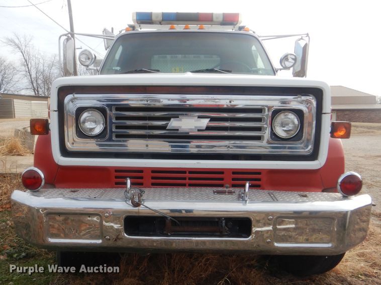 image for item DJ8596 1978 Chevrolet C65  pumper fire truck