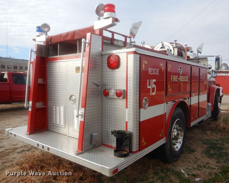 image for item DJ8596 1978 Chevrolet C65  pumper fire truck