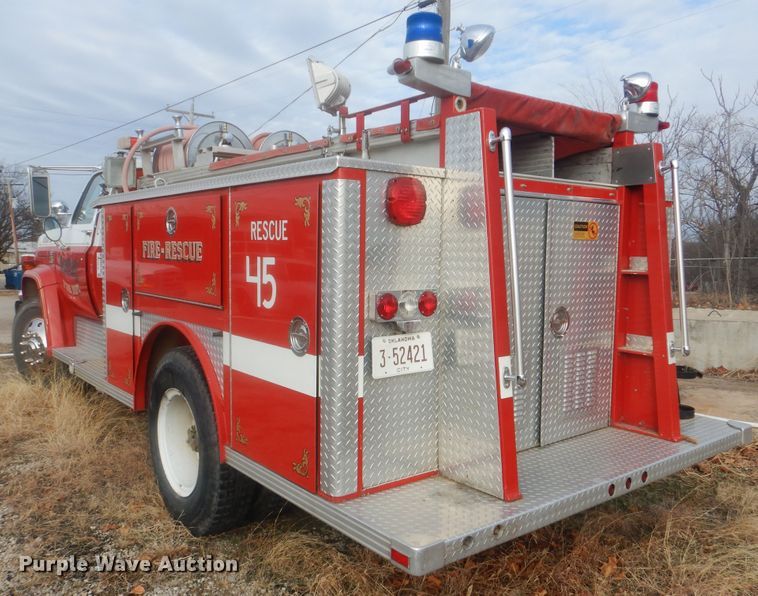 image for item DJ8596 1978 Chevrolet C65  pumper fire truck