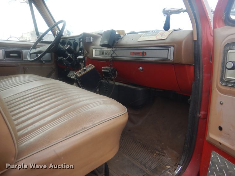 image for item DJ8596 1978 Chevrolet C65  pumper fire truck