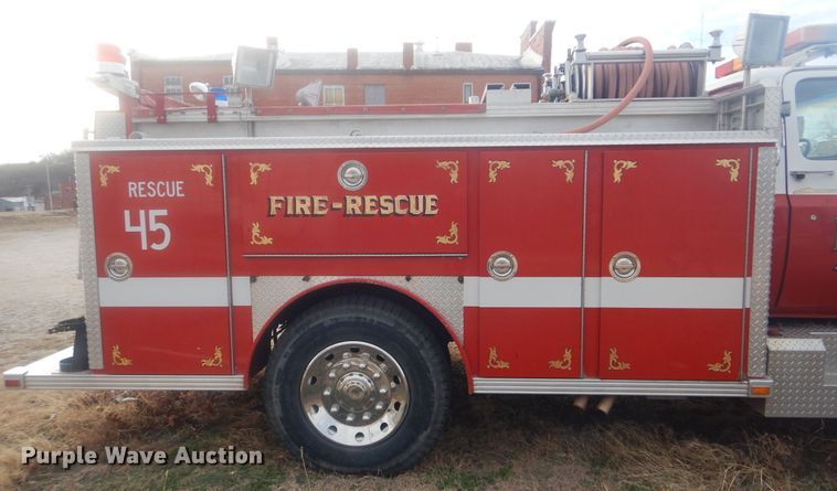 image for item DJ8596 1978 Chevrolet C65  pumper fire truck