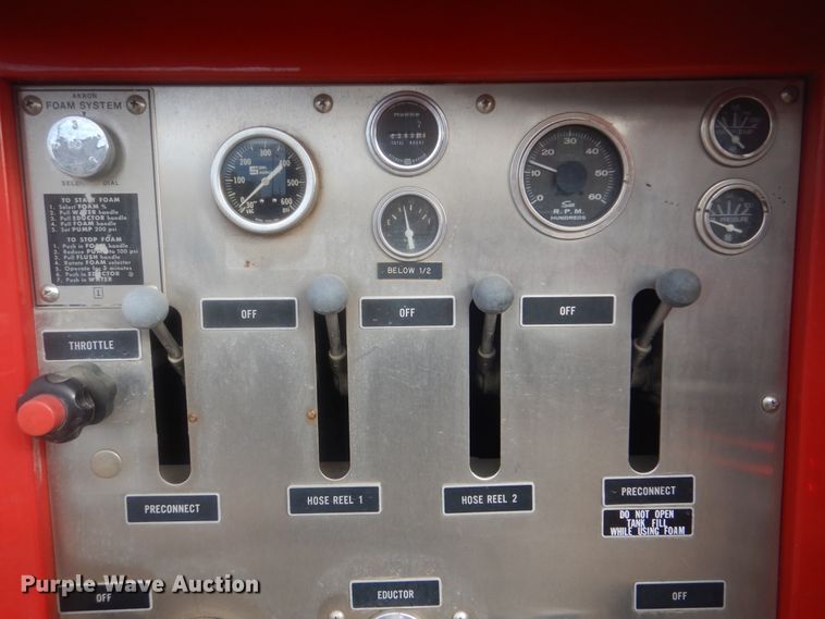 image for item DJ8596 1978 Chevrolet C65  pumper fire truck