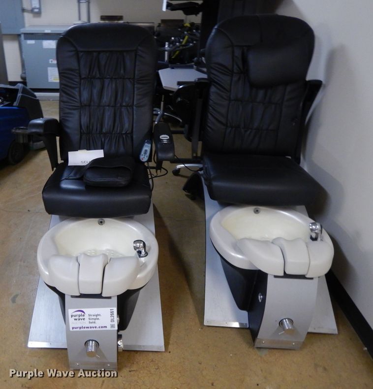 image for item DL2661 (2) Continuum Echo Vantage pedicure chairs