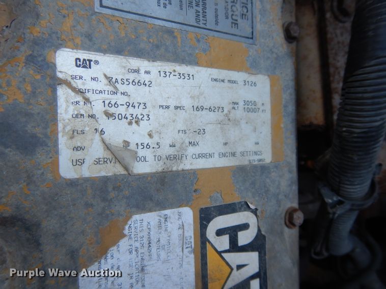 image for item DL2684 1999 Chevrolet C7500  dump truck