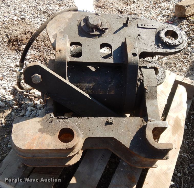 image for item DL2685 Helac backhoe swivel coupler