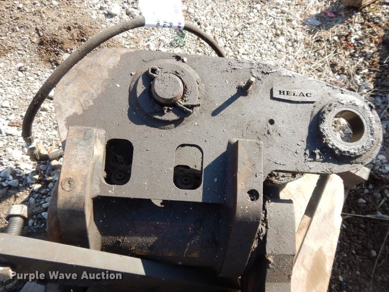 image for item DL2685 Helac backhoe swivel coupler