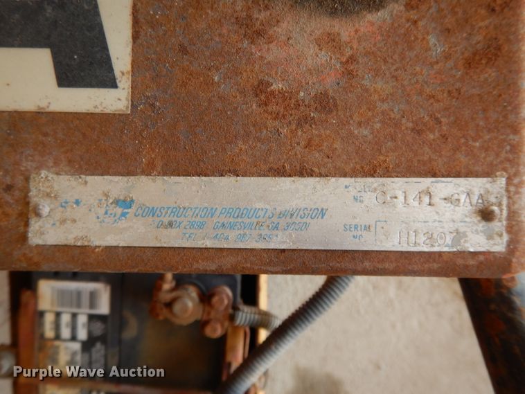 image for item DL2690 CBD C-141-GAA concrete saw