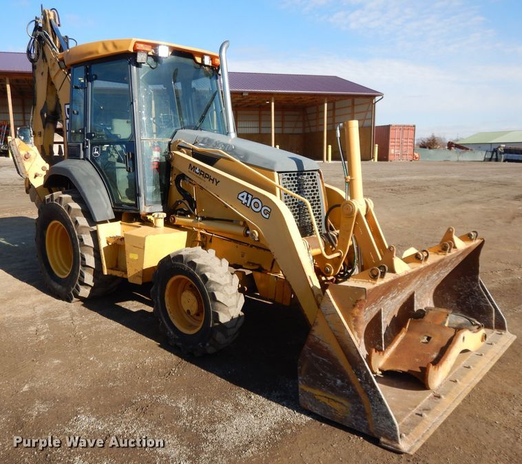 image for item DL2691 2005 John Deere 410G  backhoe