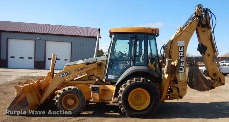 image for item DL2691 2005 John Deere 410G  backhoe