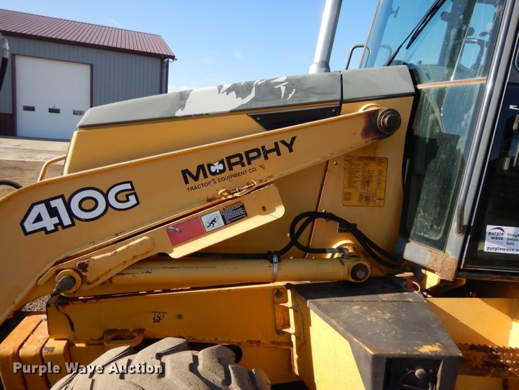 image for item DL2691 2005 John Deere 410G  backhoe