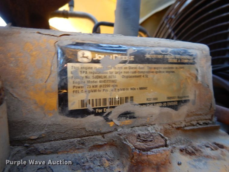 image for item DL2691 2005 John Deere 410G  backhoe