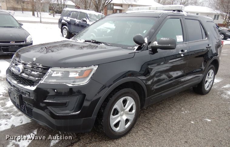 image for item DL2704 2016 Ford Explorer Police  SUV
