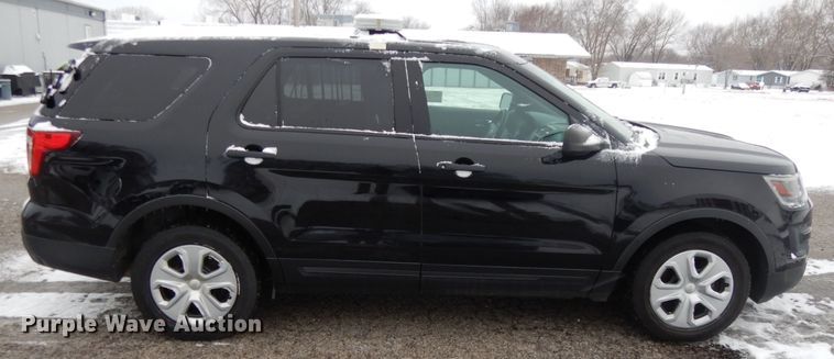 image for item DL2704 2016 Ford Explorer Police  SUV