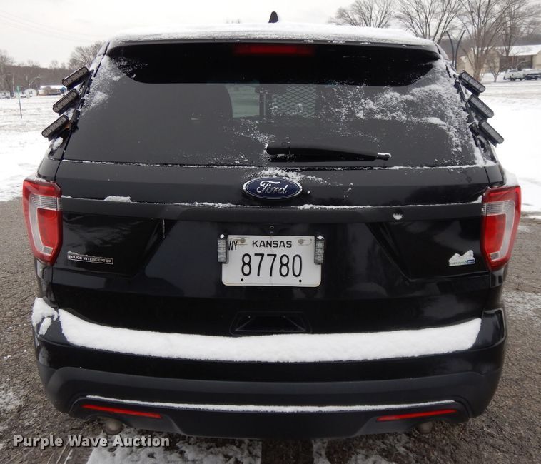 image for item DL2704 2016 Ford Explorer Police  SUV