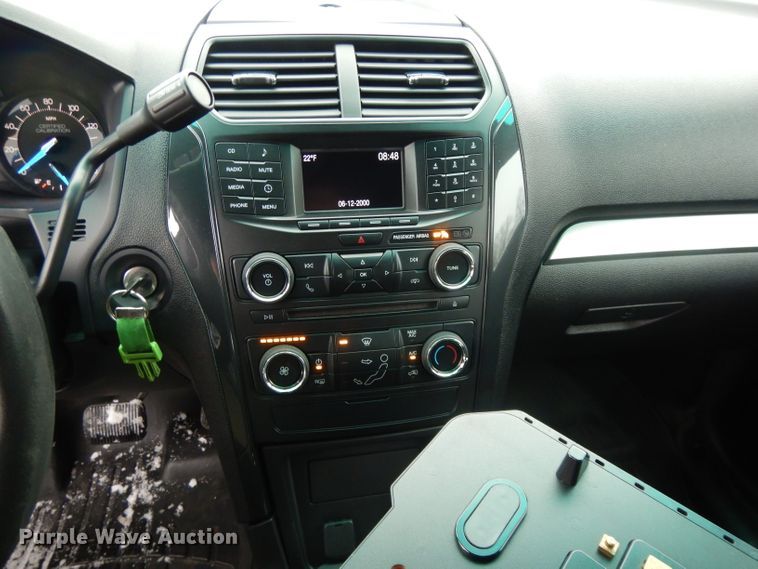 image for item DL2704 2016 Ford Explorer Police  SUV