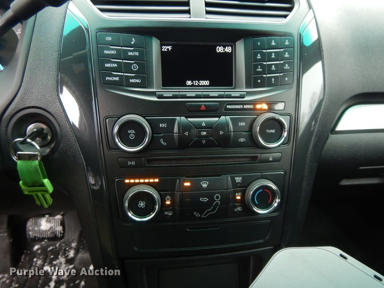 image for item DL2704 2016 Ford Explorer Police  SUV