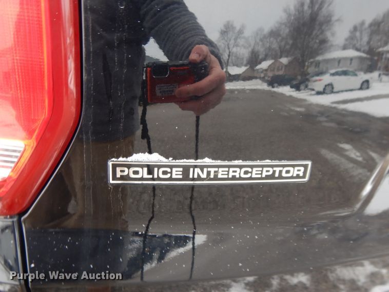 image for item DL2704 2016 Ford Explorer Police  SUV