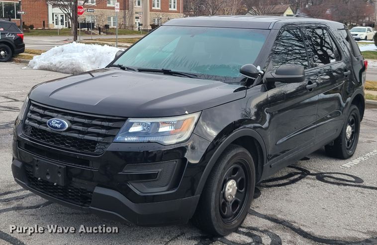 image for item FW9622 2016 Ford Explorer Police  SUV
