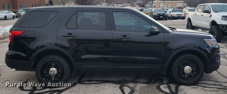 image for item FW9622 2016 Ford Explorer Police  SUV