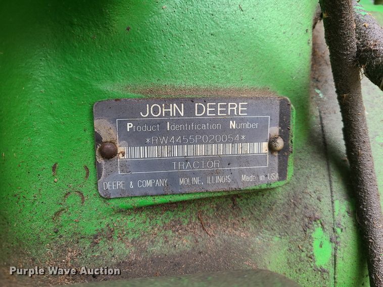 image for item FW9668 1992 John Deere 4455  tractor