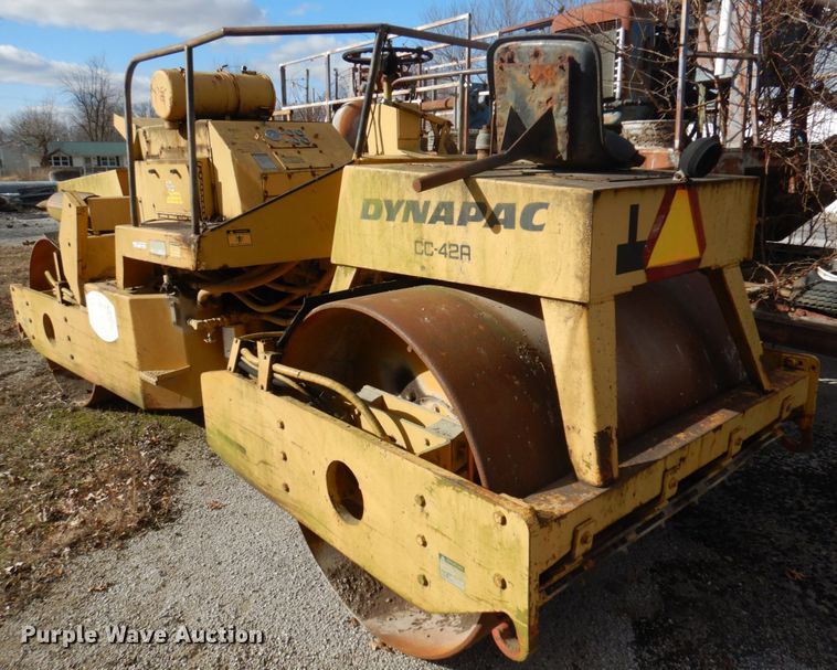 image for item GG9280 Dynapac CC-42A  double drum roller compactor