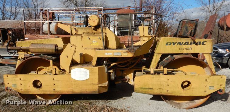 image for item GG9280 Dynapac CC-42A  double drum roller compactor