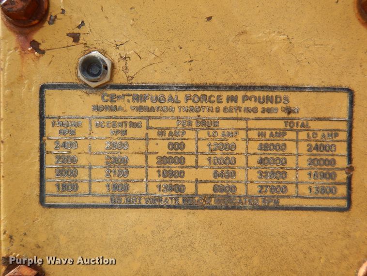 image for item GG9280 Dynapac CC-42A  double drum roller compactor