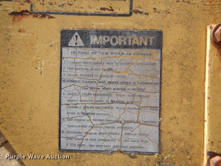 image for item GG9280 Dynapac CC-42A  double drum roller compactor