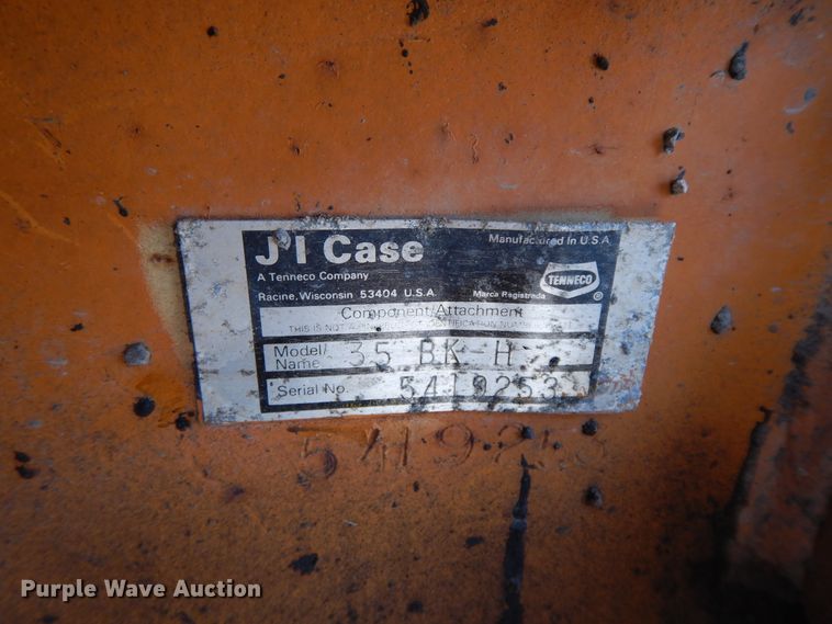 image for item GG9282 Case  backhoe